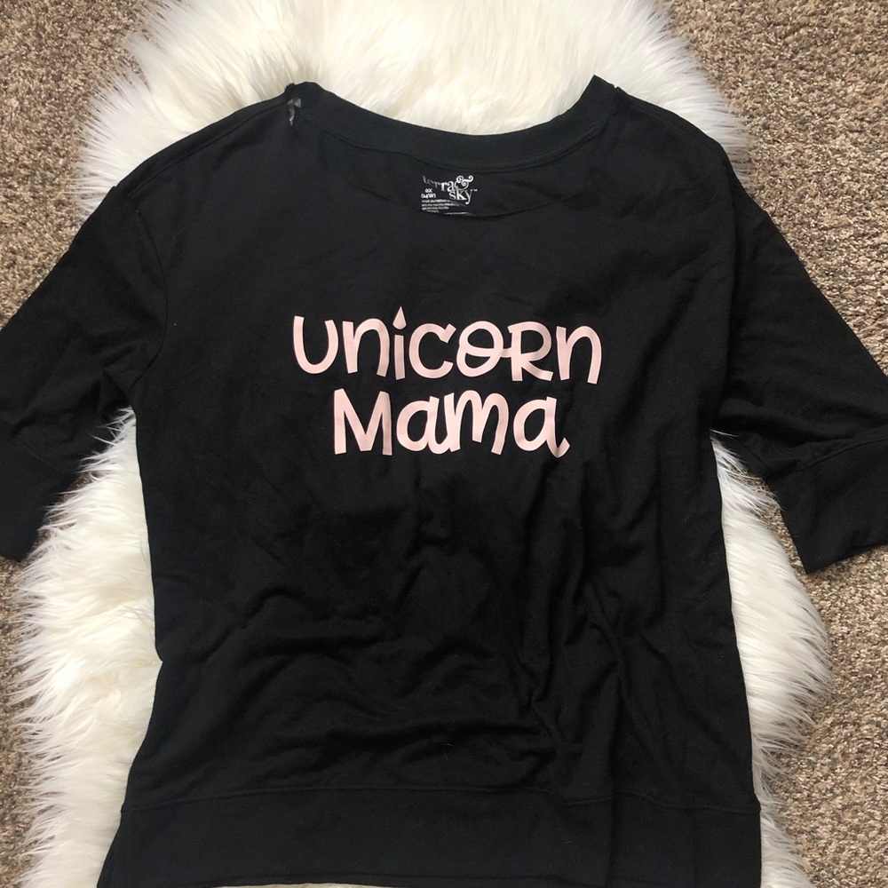 Super Soft and Comfy “Unicorn Mama” Lounge Top